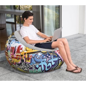 Poltrona puffo graff.cm.112x112x66