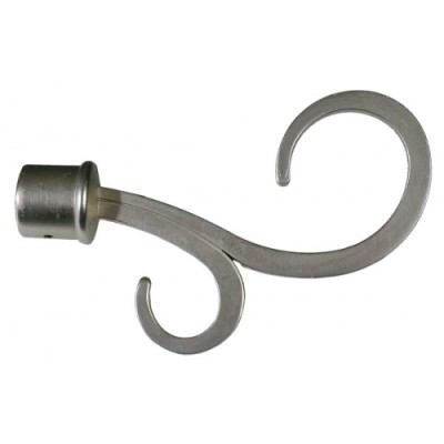 Bastone estensibile per tenda atene da cm. 120 a 210 in cromo satinato