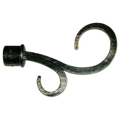 Bastone estensibile per tenda atene da cm. 120 a 210 nero/oro