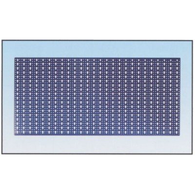 Pannello forato mm.1000x500 blu