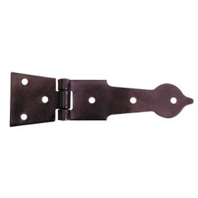 Cerniera sagomata verniciata nera