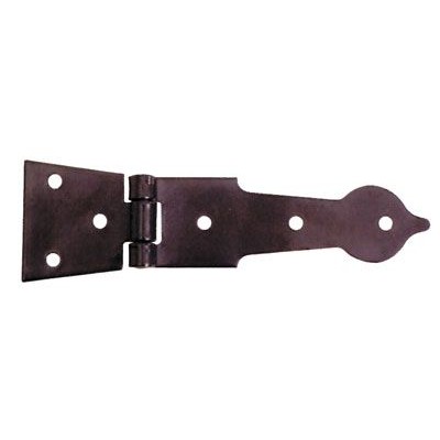 Cerniera sagomata verniciata nera