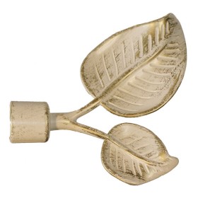 Bastone estensibile per tenda berlino da cm. 120 a 210 avorio/oro